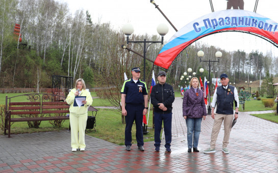 В Маслянинском округе состоялся автопробег, посвященный Дню Победы 